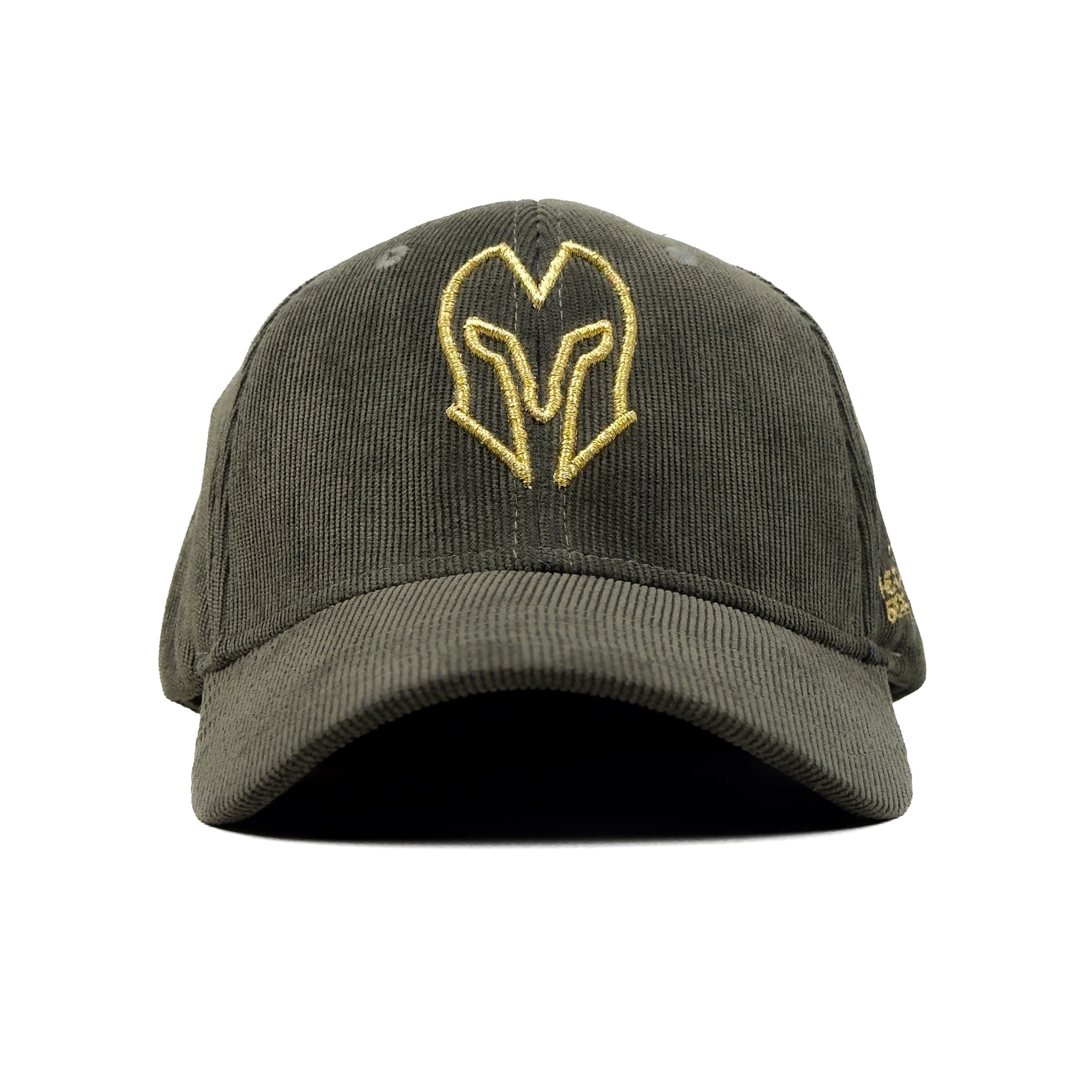 HEAD GEAR OLIVE GOLD SUEDE CORD LIMITED EDITION CAP