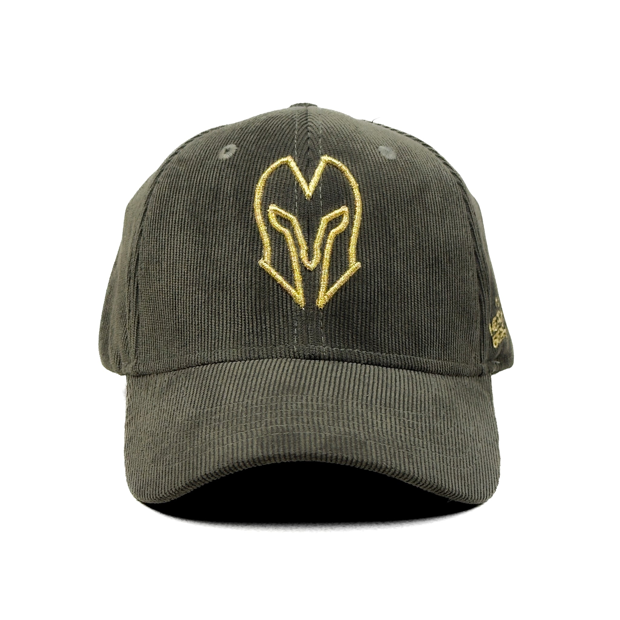 HEAD GEAR OLIVE GOLD SUEDE CORD LIMITED EDITION CAP