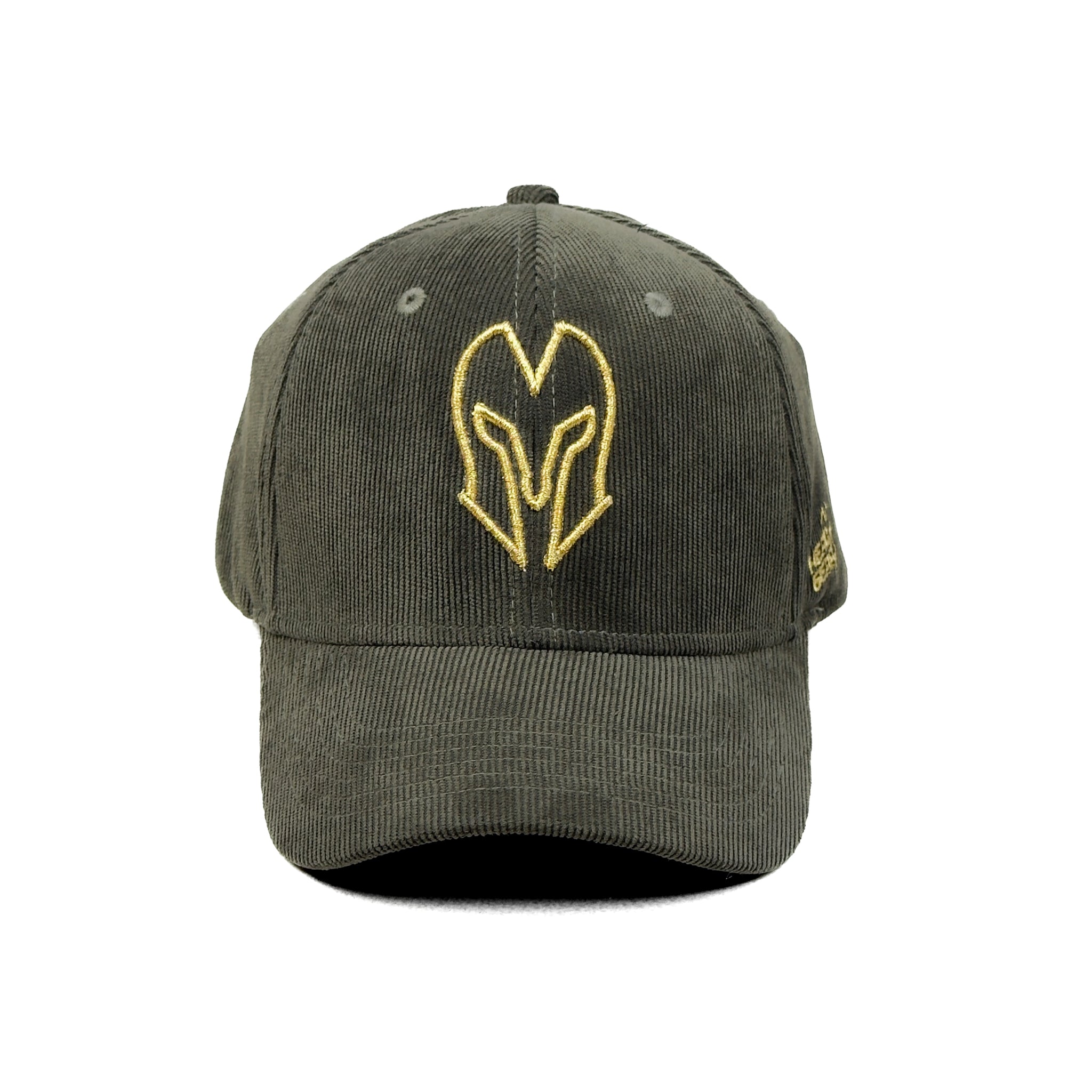 HEAD GEAR OLIVE GOLD SUEDE CORD LIMITED EDITION CAP