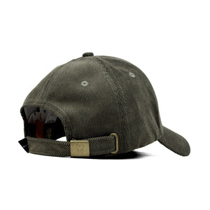 HEAD GEAR OLIVE GOLD SUEDE CORD LIMITED EDITION CAP