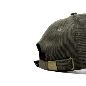 HEAD GEAR OLIVE GOLD SUEDE CORD LIMITED EDITION CAP