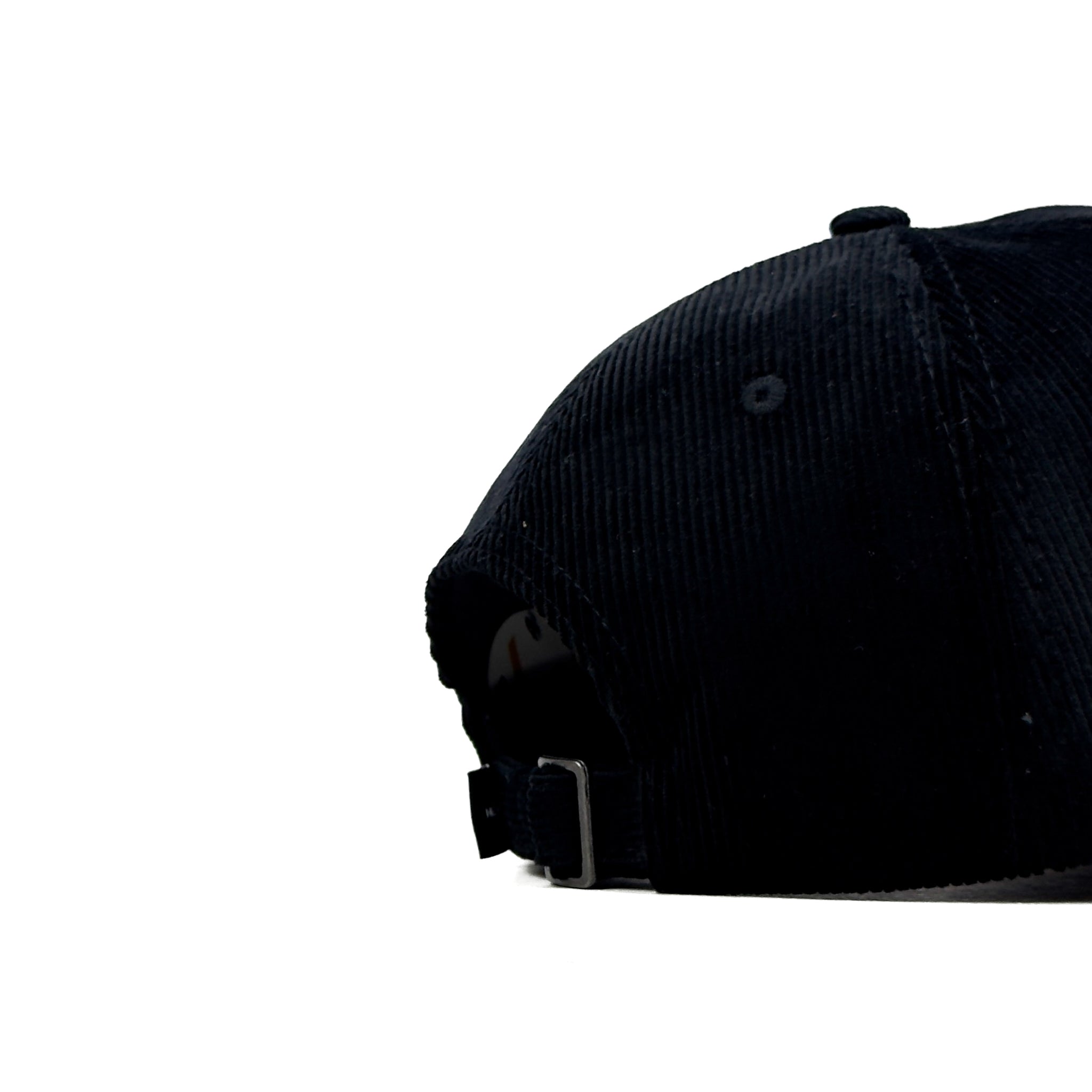 HEAD GEAR BLACK CHARCOAL GREY DUAL TONE CORD CAP