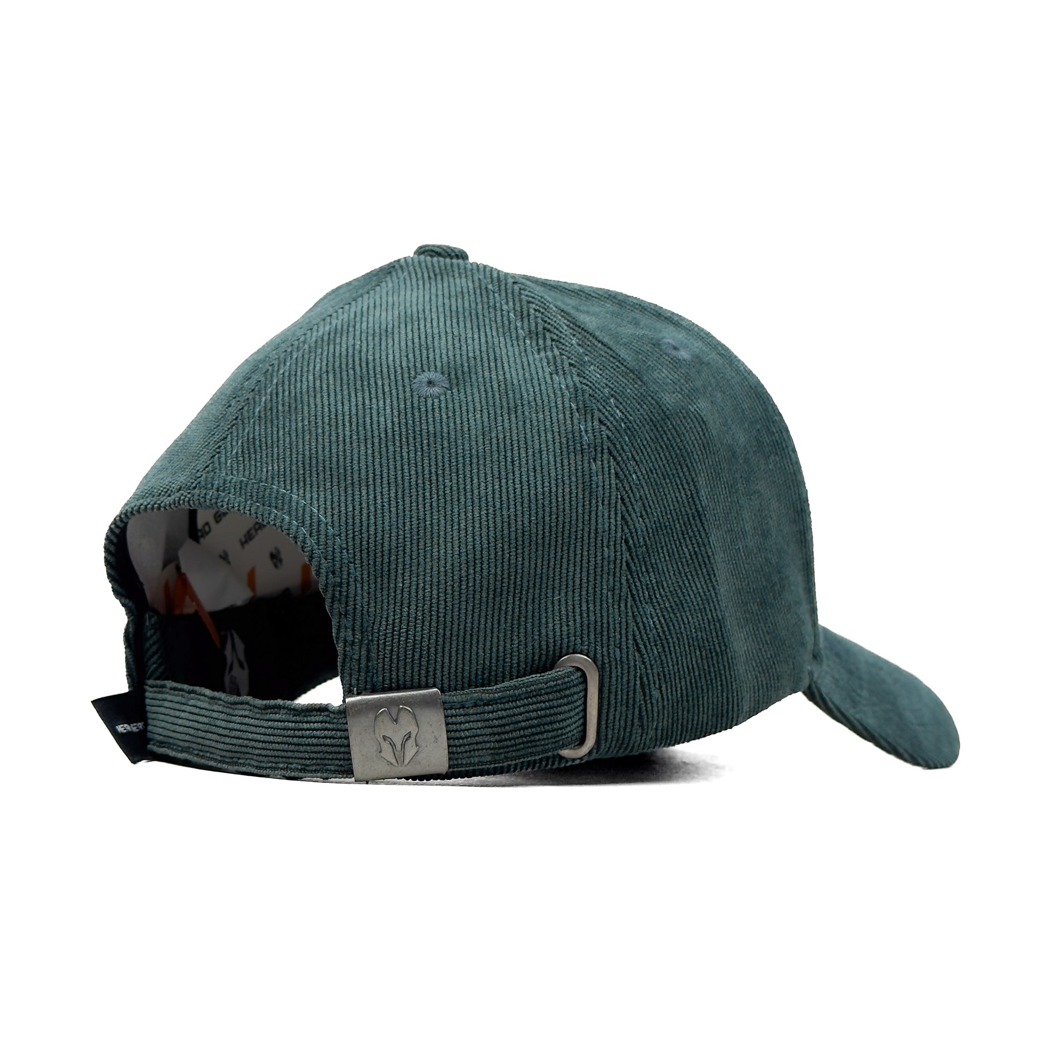 HEAD GEAR SILVER GREEN SUEDE CORD LIMITED EDITION CAP