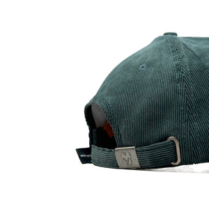 HEAD GEAR SILVER GREEN SUEDE CORD LIMITED EDITION CAP