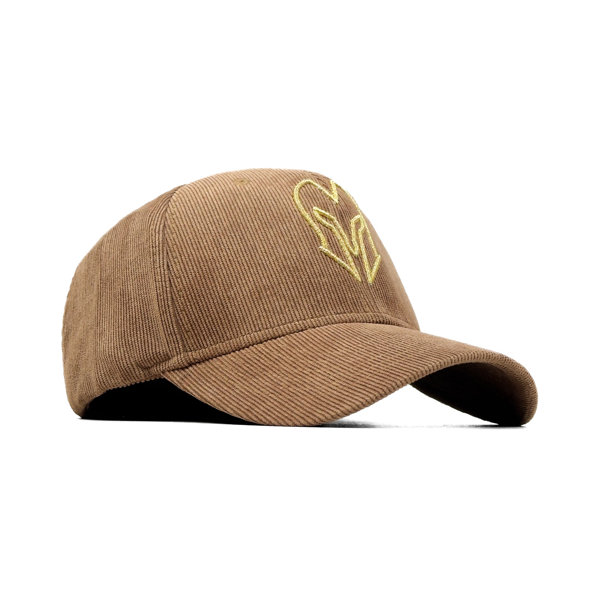 HEAD GEAR BRONZE GOLD SUEDE CORD LIMITED EDITION CAP