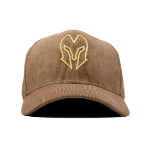 HEAD GEAR BRONZE GOLD SUEDE CORD LIMITED EDITION CAP