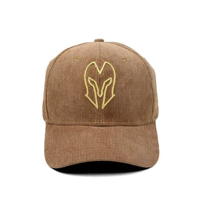 HEAD GEAR BRONZE GOLD SUEDE CORD LIMITED EDITION CAP