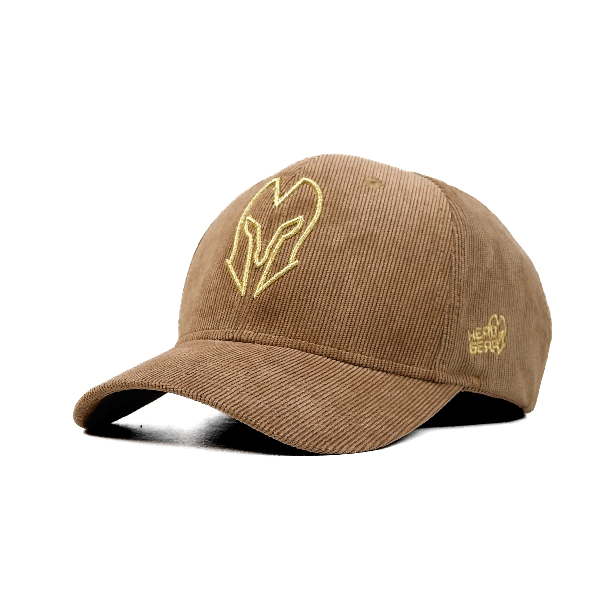 HEAD GEAR BRONZE GOLD SUEDE CORD LIMITED EDITION CAP