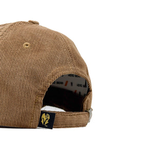 HEAD GEAR BRONZE GOLD SUEDE CORD LIMITED EDITION CAP