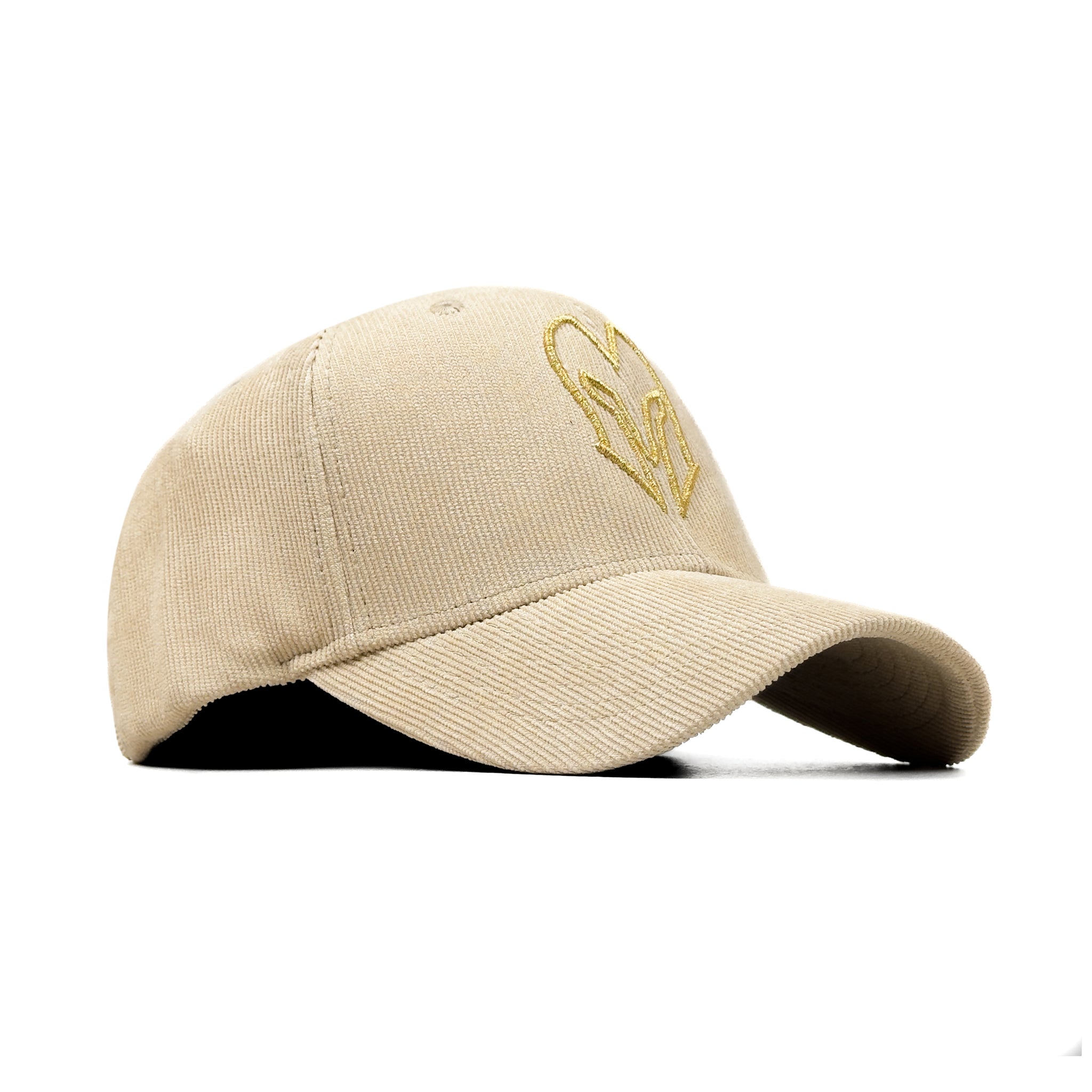 HEAD GEAR CREAM GOLD SUEDE CORD LIMITED EDITION CAP