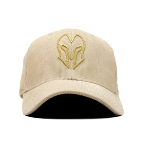 HEAD GEAR CREAM GOLD SUEDE CORD LIMITED EDITION CAP