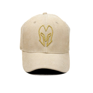 HEAD GEAR CREAM GOLD SUEDE CORD LIMITED EDITION CAP