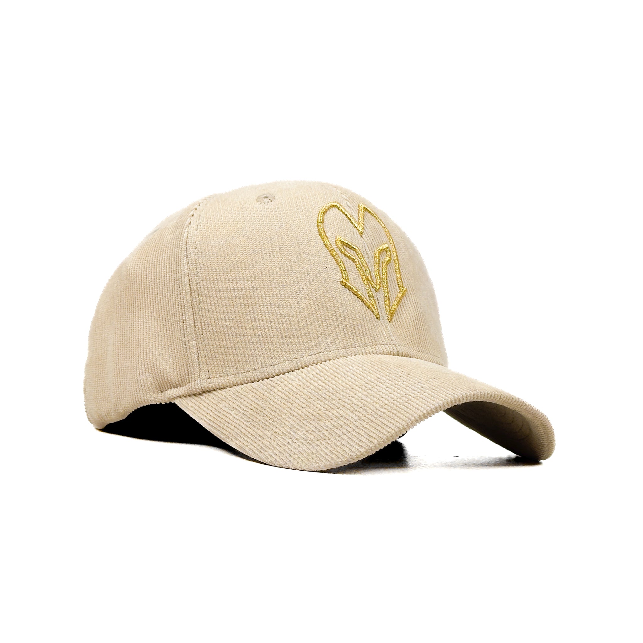 HEAD GEAR CREAM GOLD SUEDE CORD LIMITED EDITION CAP