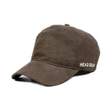 HEAD GEAR COFFEE SUEDE CAP