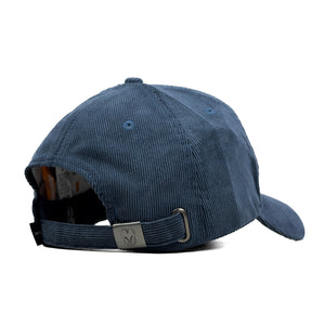 HEAD GEAR SILVER BLUE SUEDE CORD LIMITED EDITION CAP