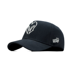 HEAD GEAR SILVER BLACK SUEDE CORD LIMITED EDITION CAP