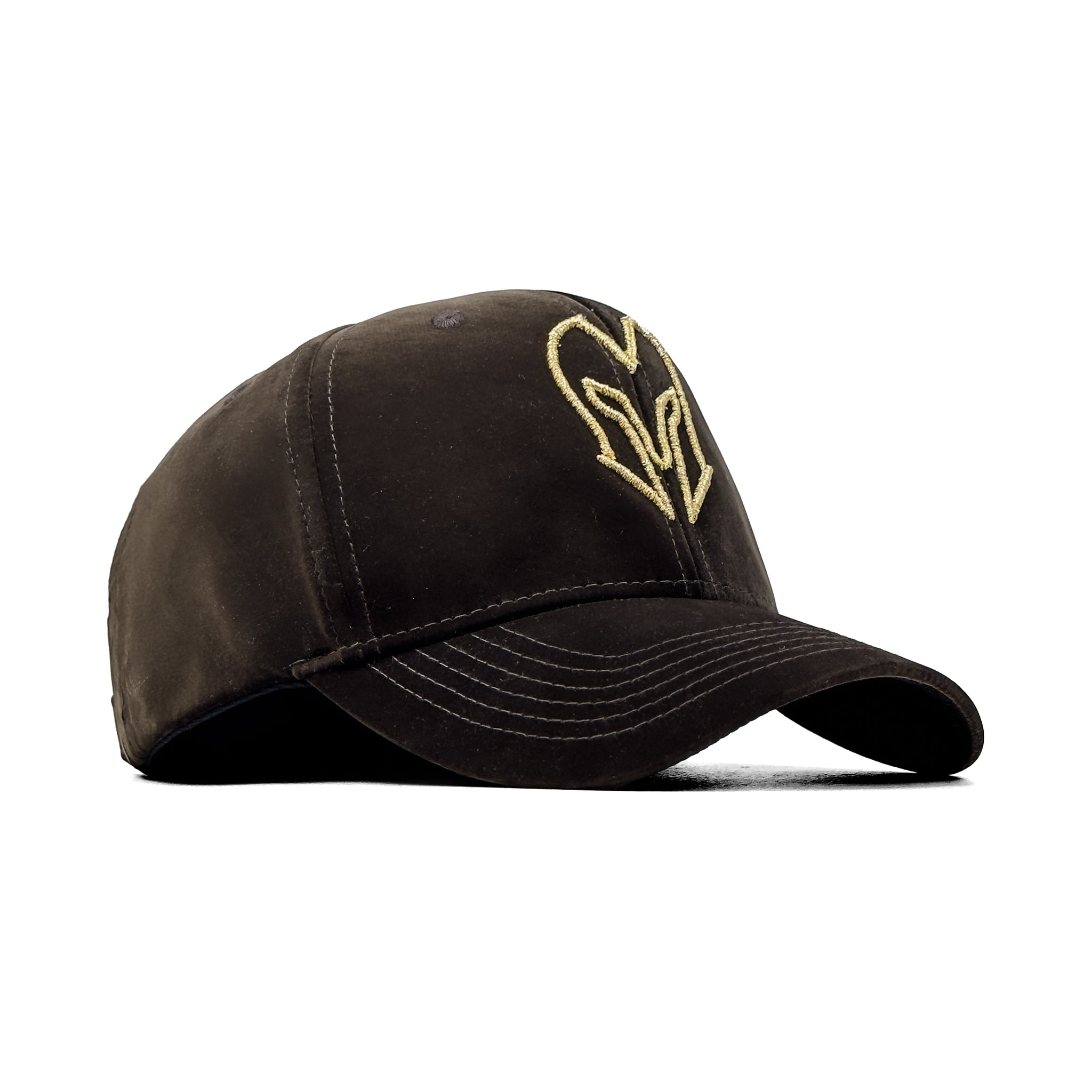 HEAD GEAR COFFEE GOLD VELVET LIMITED EDITION CAP