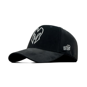 HEAD GEAR SILVER BLACK VELVET LIMITED EDITION CAP