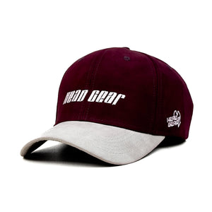 HEAD GEAR MAROON GREY DUAL TONE CAP