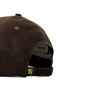 HEAD GEAR DARK OLIVE GOLD VELVET LIMITED EDITION CAP