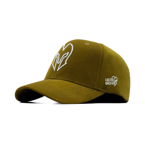 HEAD GEAR OLIVE GOLD VELVET LIMITED EDITION CAP