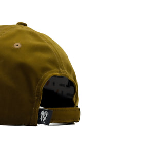 HEAD GEAR OLIVE GOLD VELVET LIMITED EDITION CAP