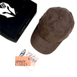 HEAD GEAR COFFEE SUEDE CAP