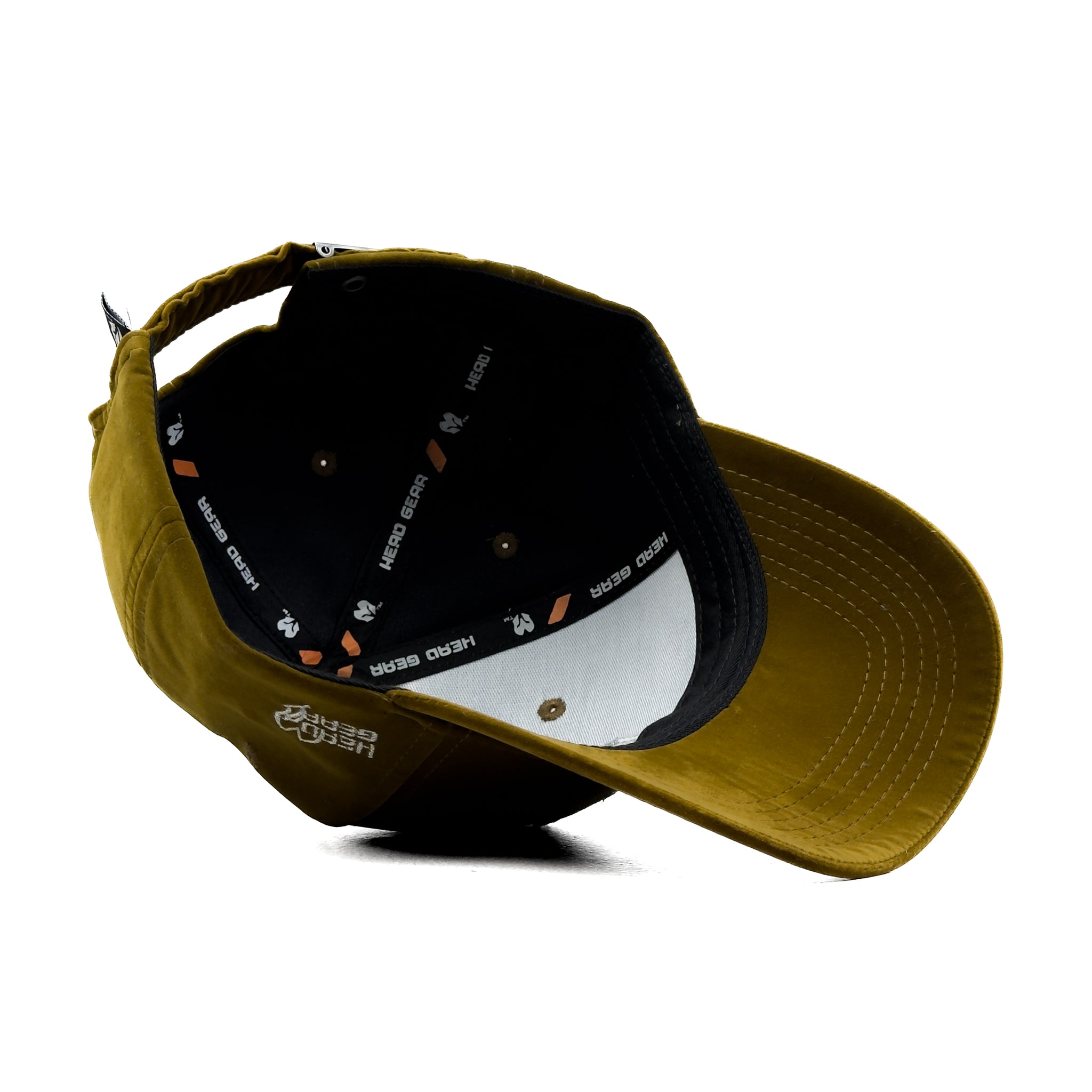 HEAD GEAR OLIVE GOLD VELVET LIMITED EDITION CAP