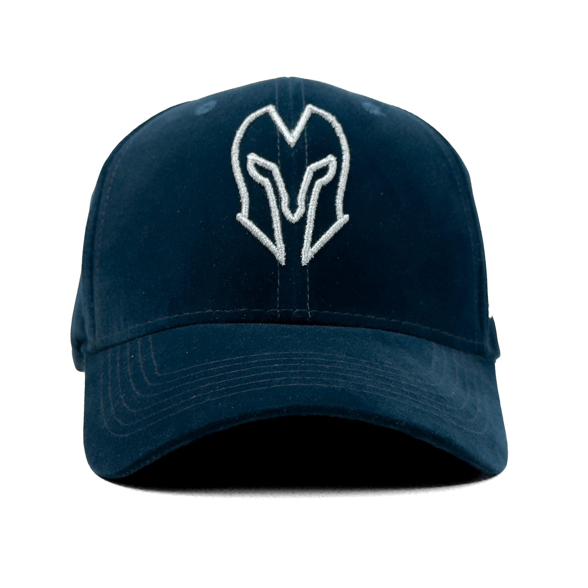 HEAD GEAR SILVER NAVY BLUE VELVET LIMITED EDITION CAP