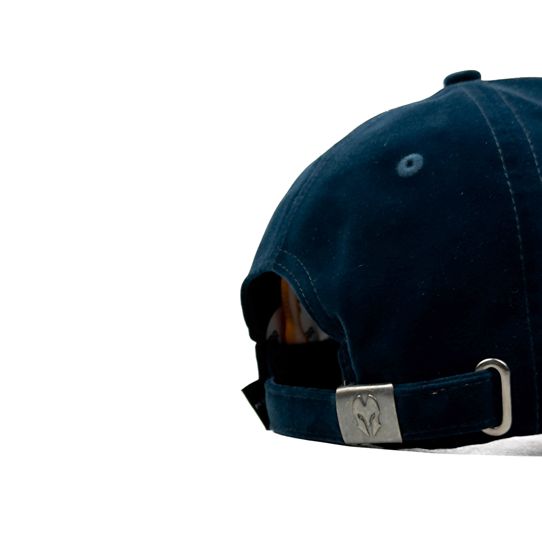 HEAD GEAR SILVER NAVY BLUE VELVET LIMITED EDITION CAP