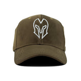HEAD GEAR SILVER DARK GREEN VELVET LIMITED EDITION CAP