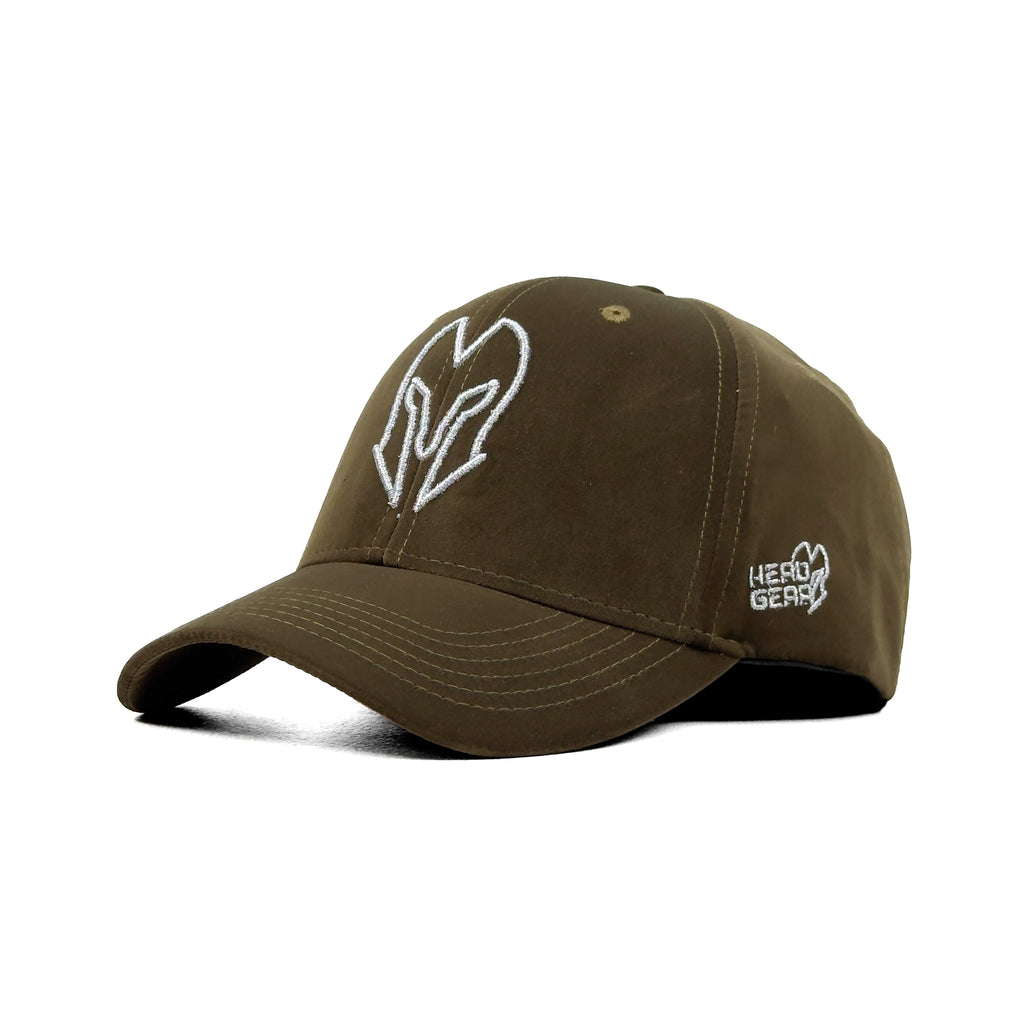 HEAD GEAR SILVER DARK GREEN VELVET LIMITED EDITION CAP