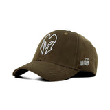 HEAD GEAR SILVER DARK GREEN VELVET LIMITED EDITION CAP