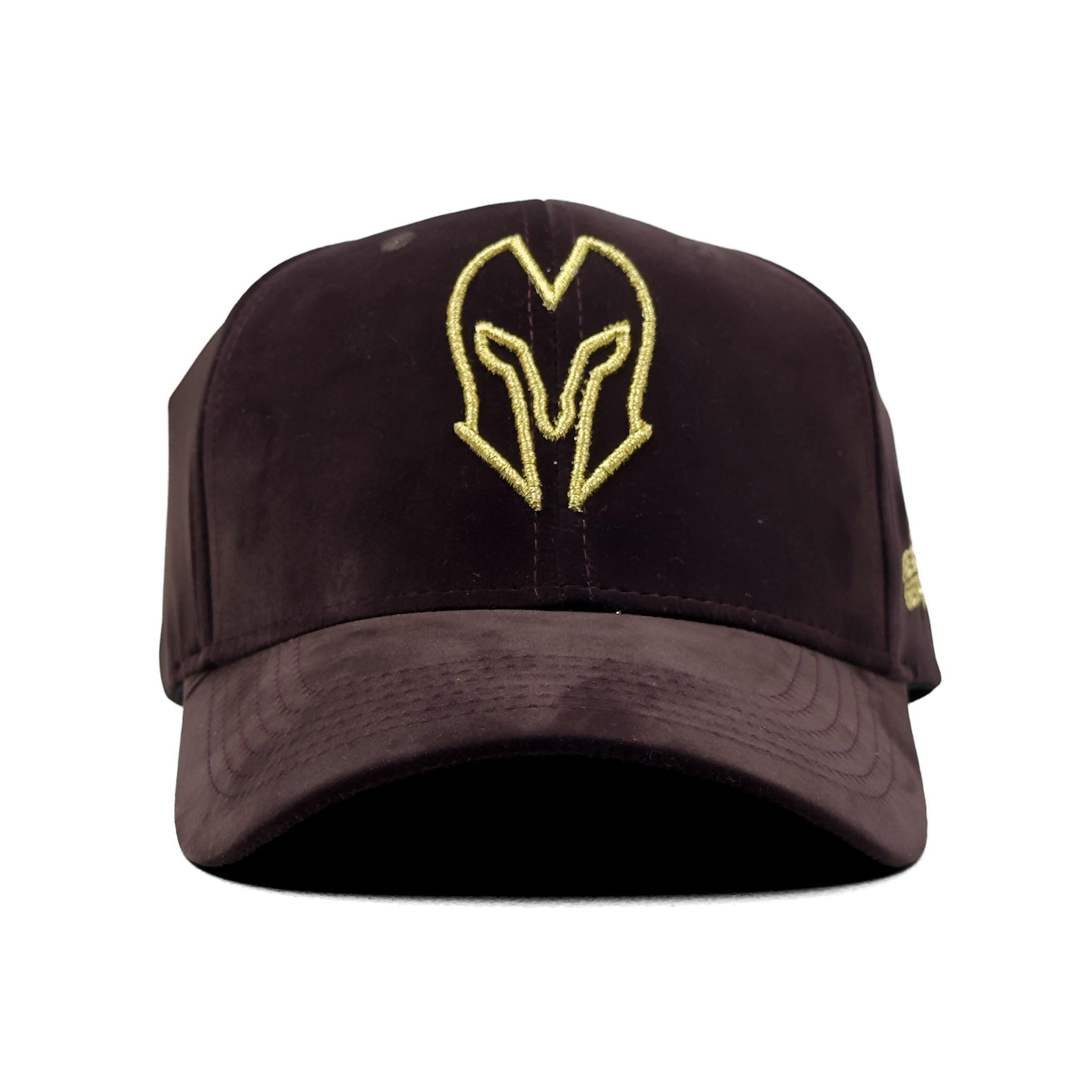 HEAD GEAR DARK BROWN VELVET LIMITED EDITION CAP