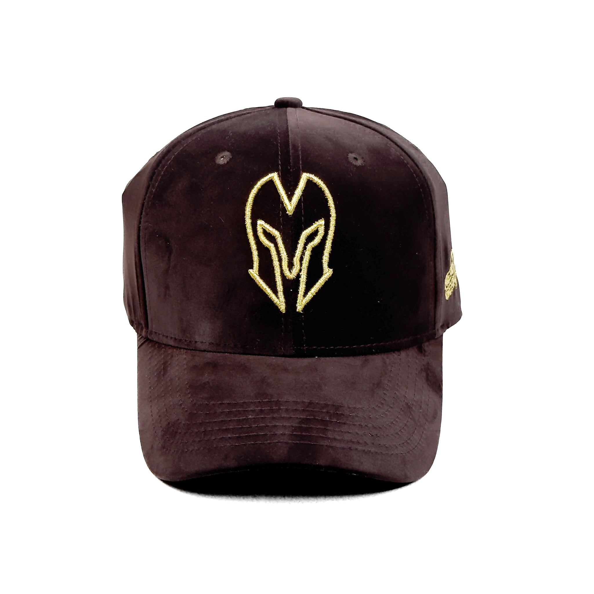 HEAD GEAR DARK BROWN VELVET LIMITED EDITION CAP