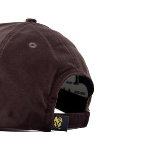 HEAD GEAR DARK BROWN VELVET LIMITED EDITION CAP