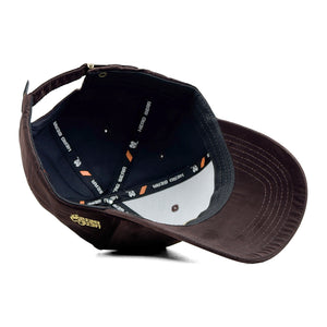 HEAD GEAR DARK BROWN VELVET LIMITED EDITION CAP