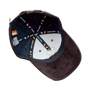 HEAD GEAR DARK BROWN VELVET LIMITED EDITION CAP