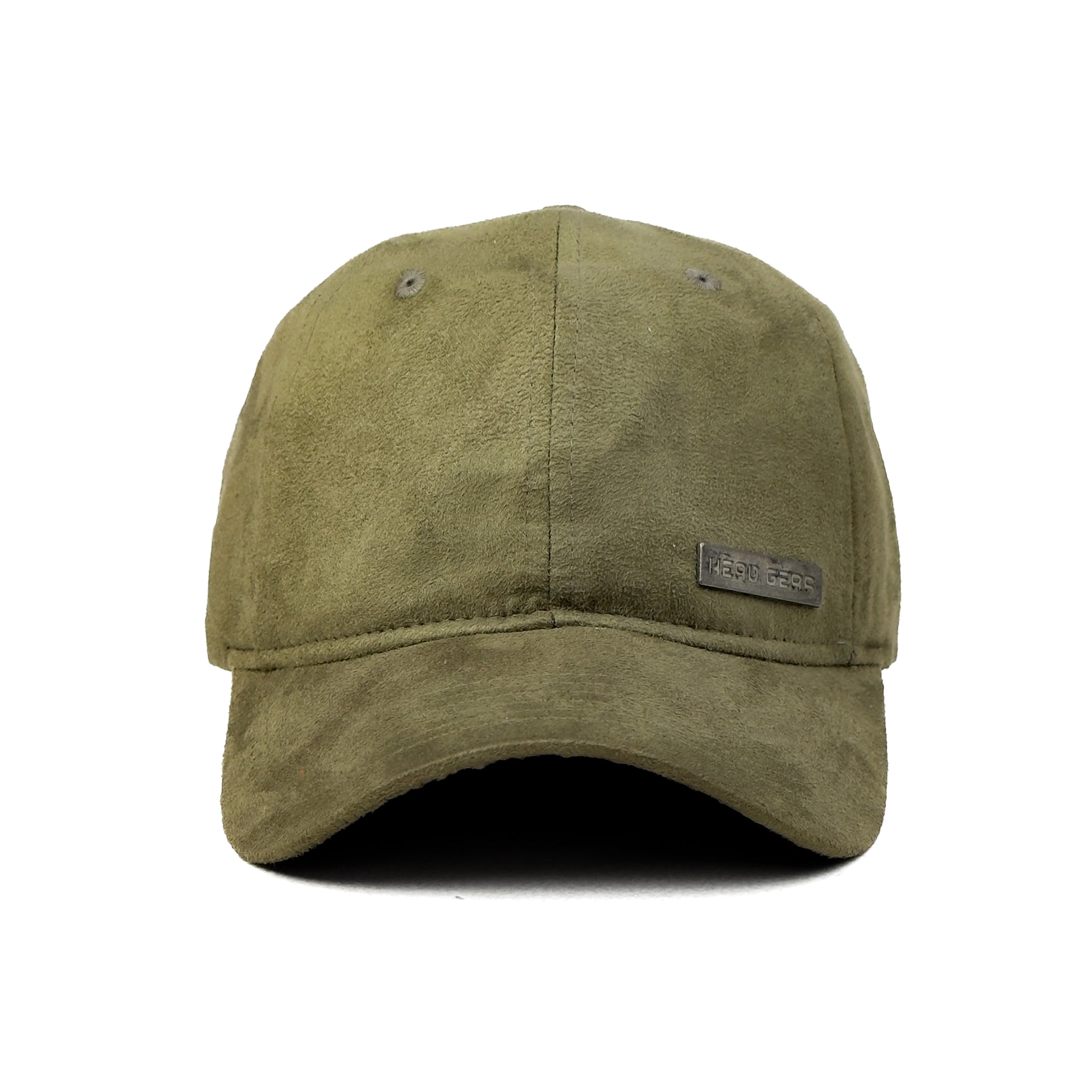 HEAD GEAR OLIVE RUSTIC METAL PATCH CAP