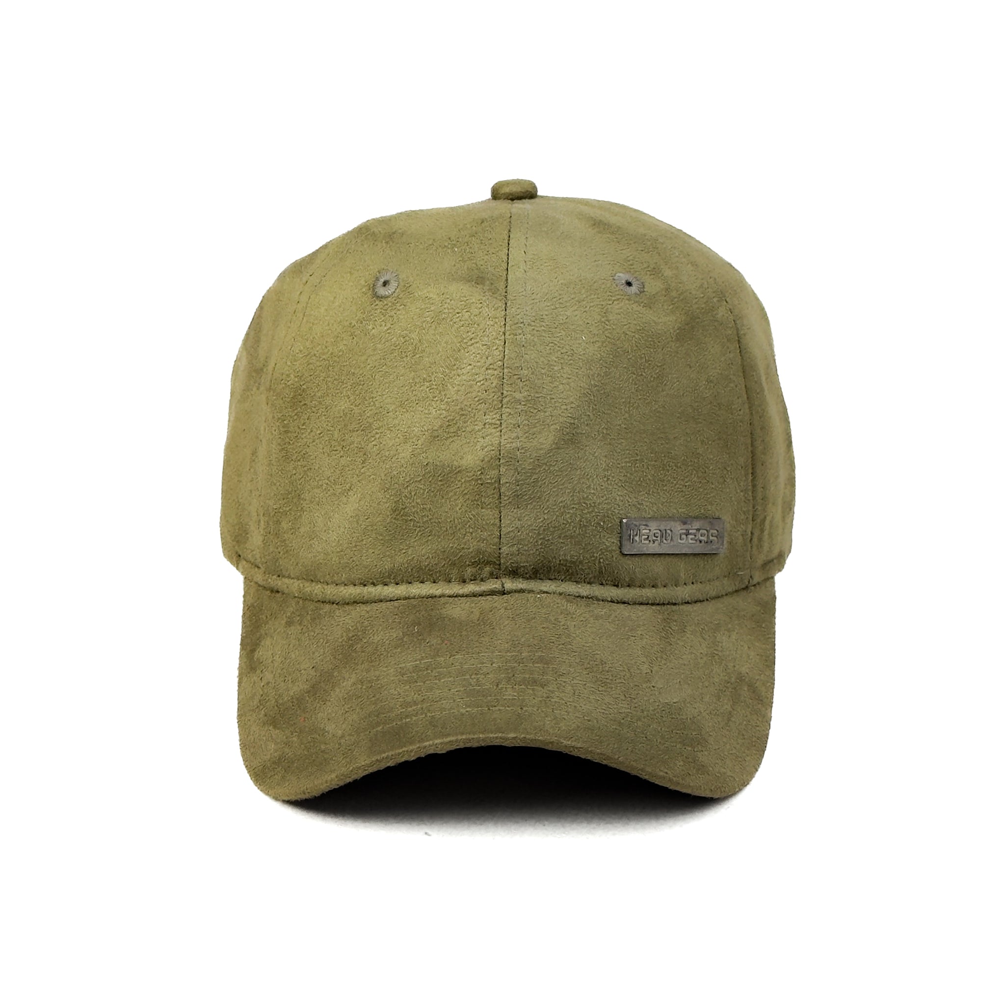 HEAD GEAR OLIVE RUSTIC METAL PATCH CAP