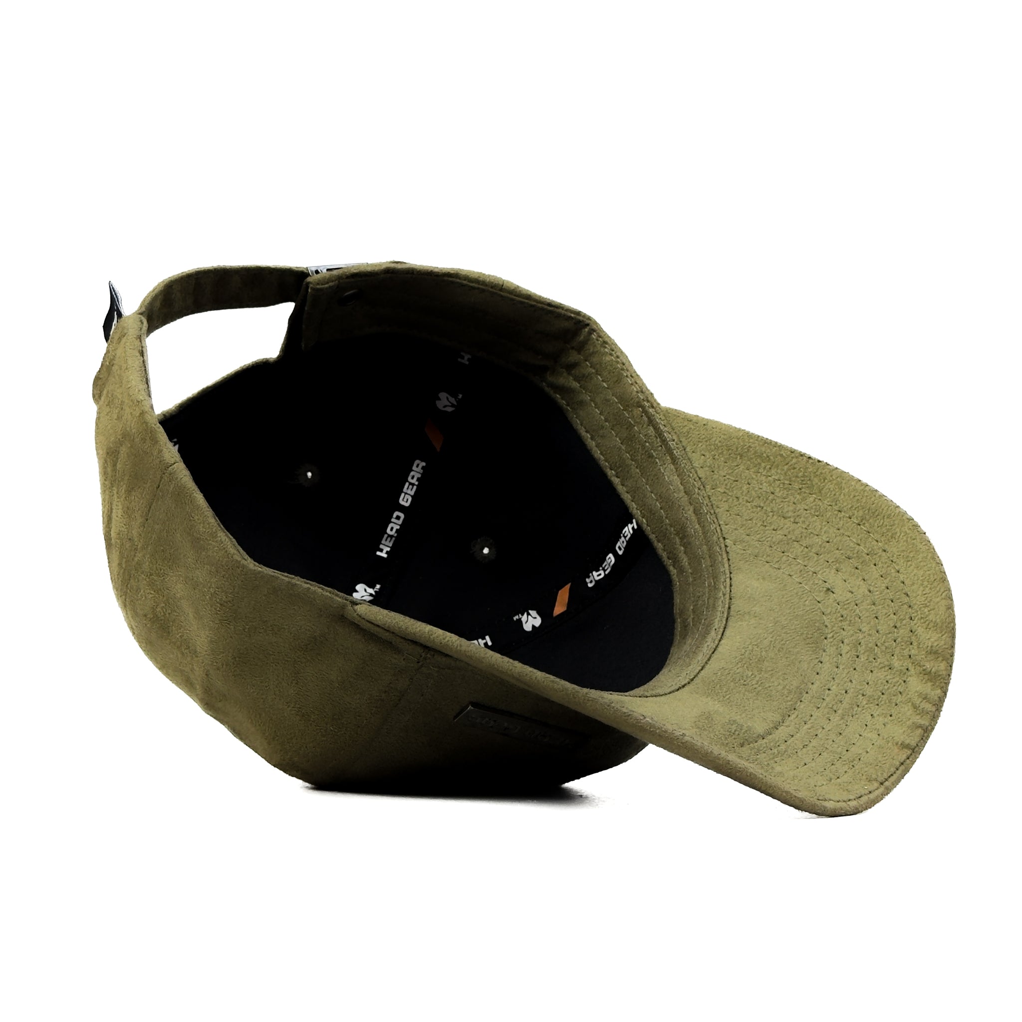 HEAD GEAR OLIVE RUSTIC METAL PATCH CAP