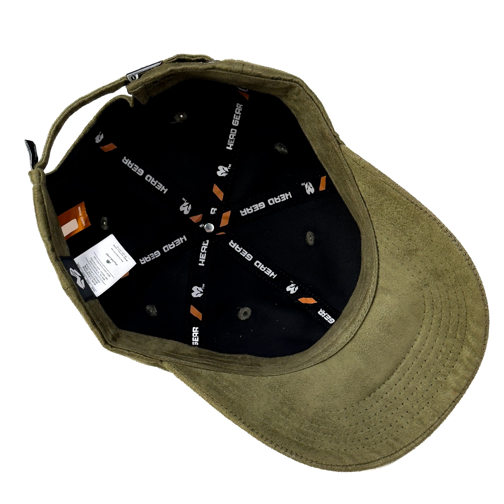 HEAD GEAR OLIVE RUSTIC METAL PATCH CAP