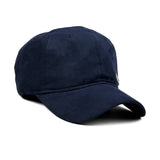 HEAD GEAR NAVY BLUE RUSTIC METAL PATCH CAP