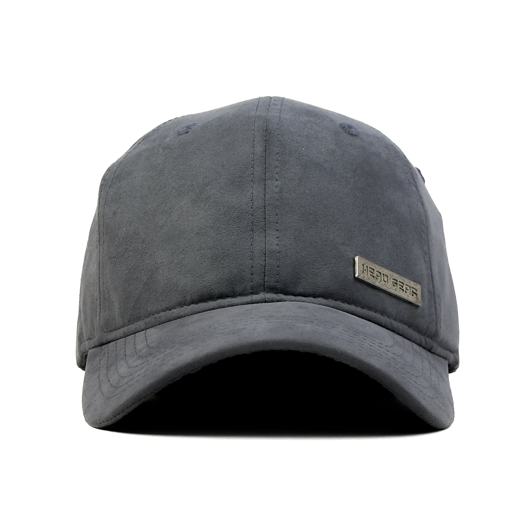 HEAD GEAR GREY RUSTIC METAL PATCH CAP