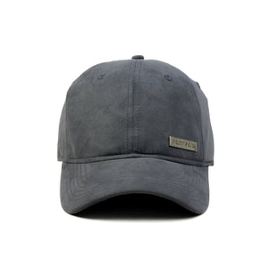 HEAD GEAR GREY RUSTIC METAL PATCH CAP