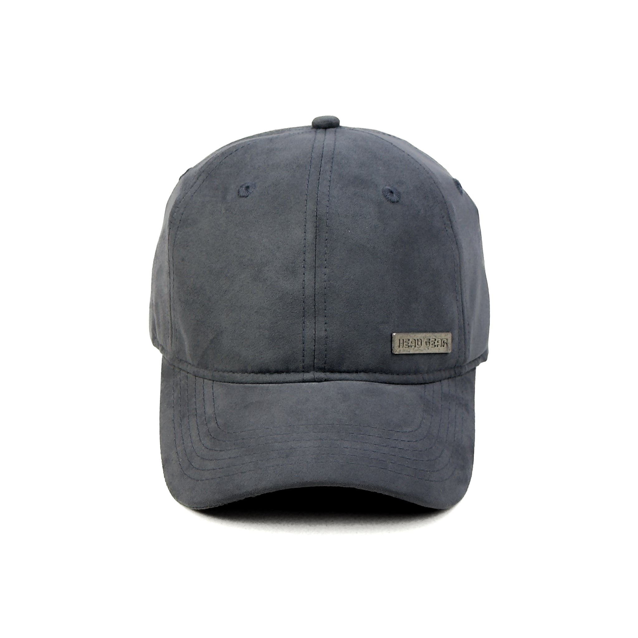 HEAD GEAR GREY RUSTIC METAL PATCH CAP