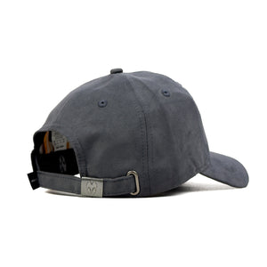 HEAD GEAR GREY RUSTIC METAL PATCH CAP