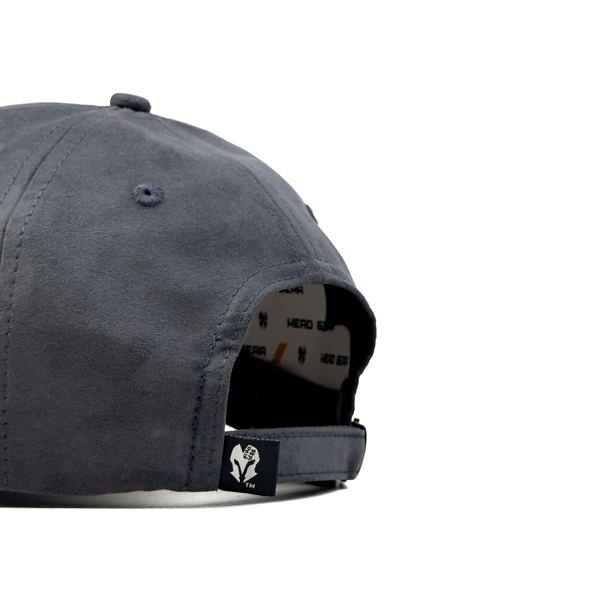 HEAD GEAR GREY RUSTIC METAL PATCH CAP