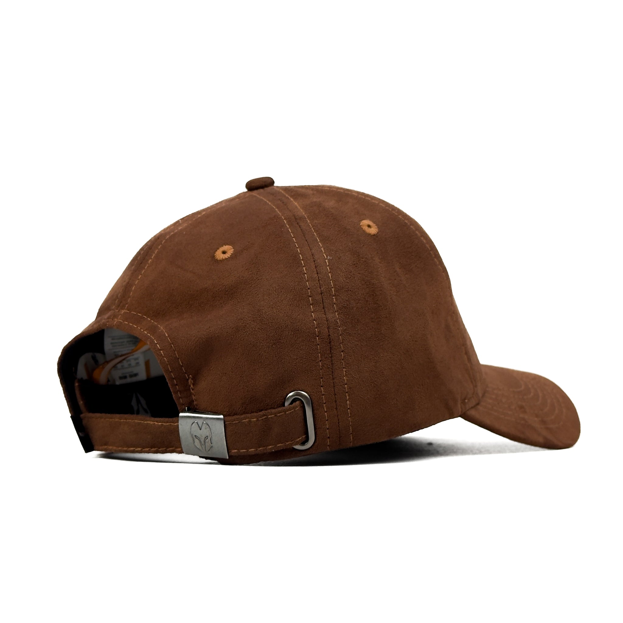 HEAD GEAR BROWN RUSTIC METAL PATCH CAP