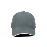 HEAD GEAR GREY RUSTIC METAL PATCH SANDWICH CAP